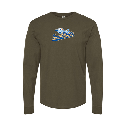 Men's Aberdeen IronBirds Logo Long Sleeve T-Shirt