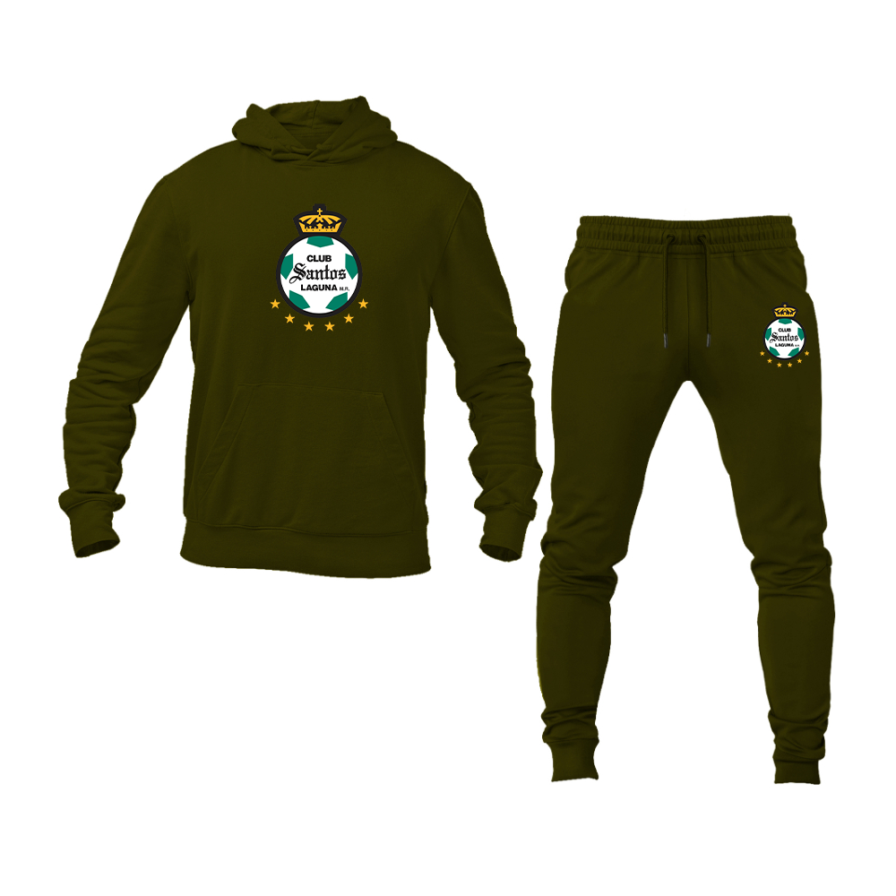Men'sSantos Laguna Soccer Hoodie Joggers Set