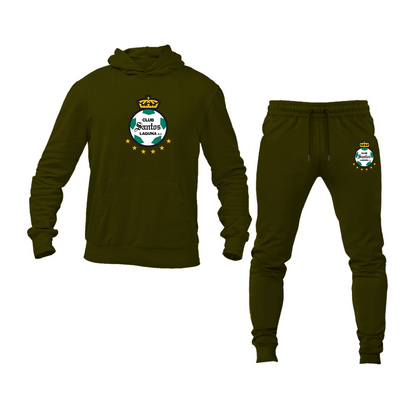 Men'sSantos Laguna Soccer Hoodie Joggers Set
