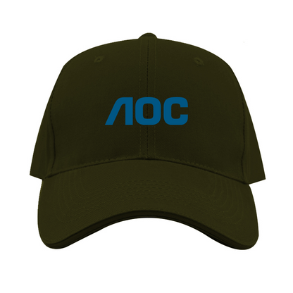 AOC  Logo Dad Baseball Cap Hat