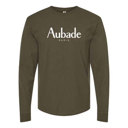 Men's  Aubade Logo Cotton Long Sleeve T-Shirt