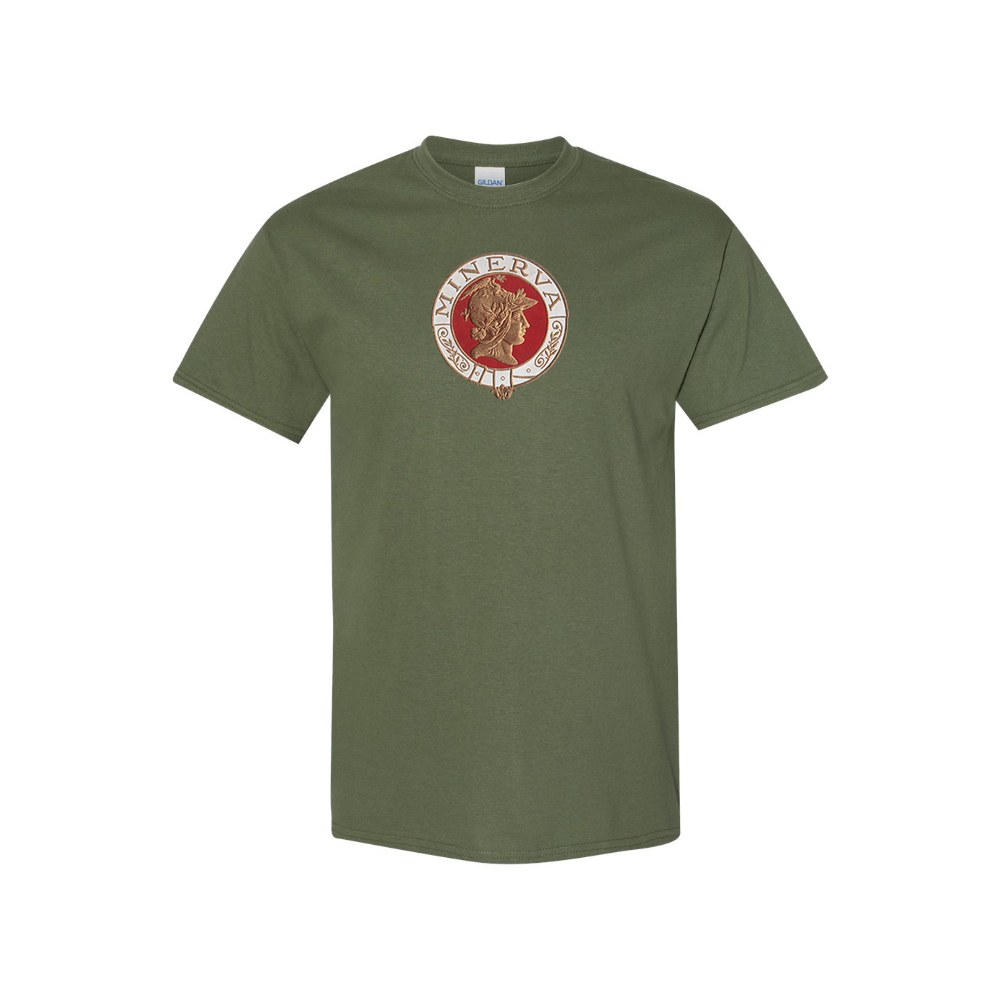 Men's Minerva Cars Logo Cotton T-Shirt