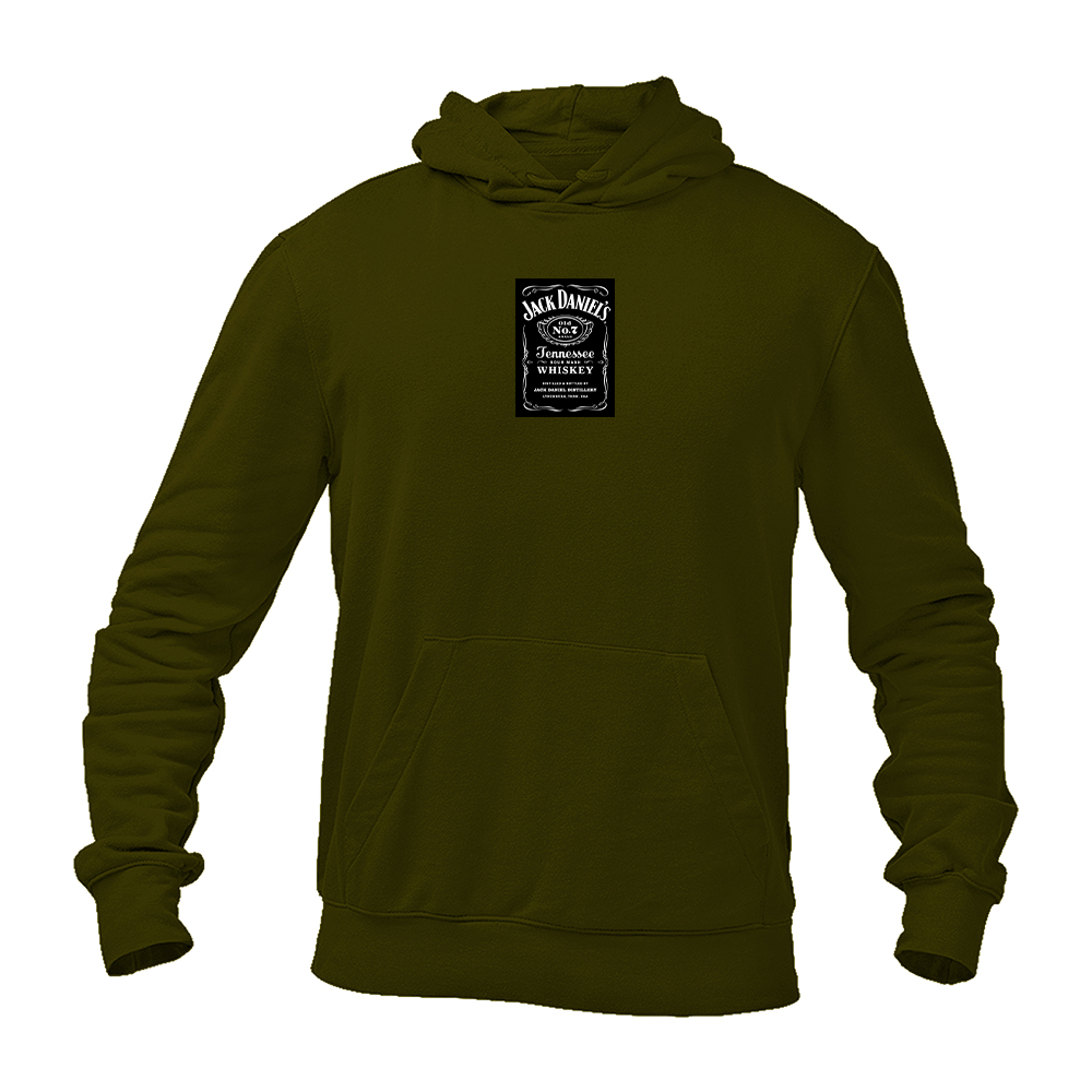 Men's Jack Daniels Logo  Pullover Hoodie