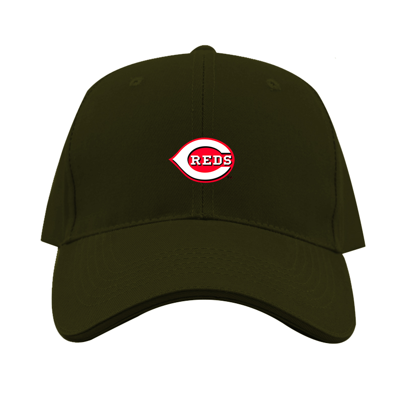 Cincinnati Reds Logo  Dad Baseball Cap Hat