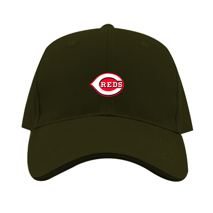 Cincinnati Reds Logo  Dad Baseball Cap Hat
