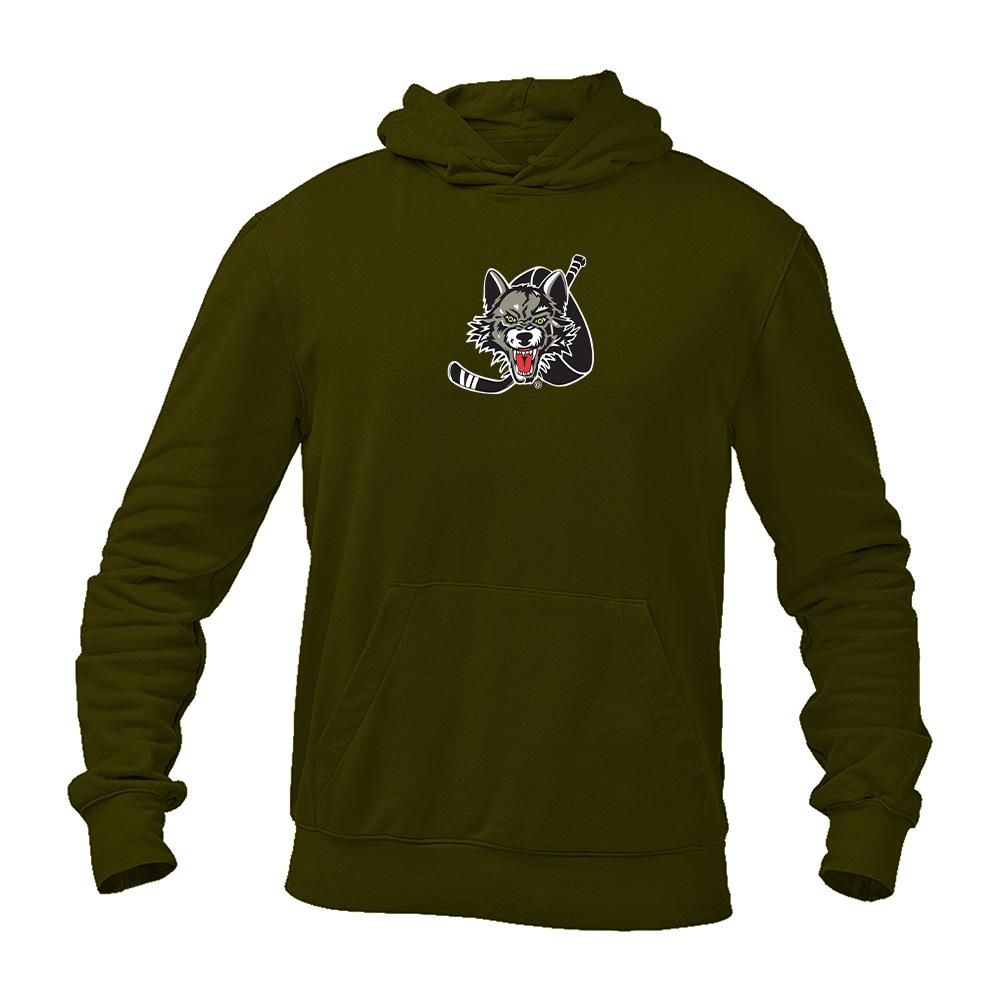 Men's Chicago Wolves Logo Pullover Hoodie
