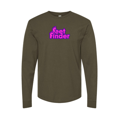 Men's FeetFinder Logo Long Sleeve T-Shirt