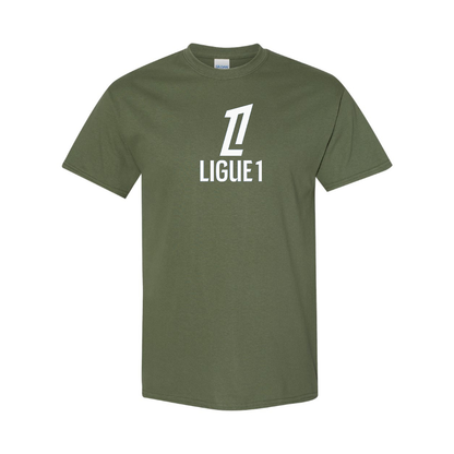 Men's Ligue 1 Logo Cotton T-Shirt
