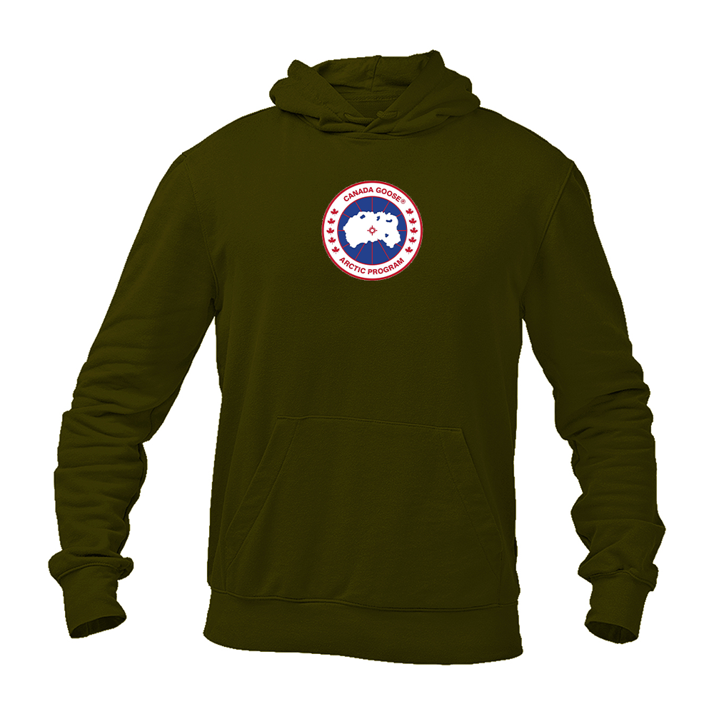 Men's Canada Goose Logo Pullover Hoodie