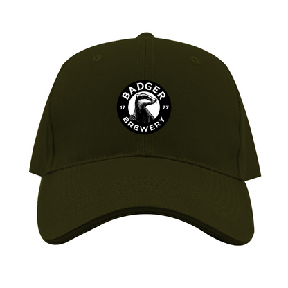 Badger Brewery Logo  Dad Baseball Cap Hat