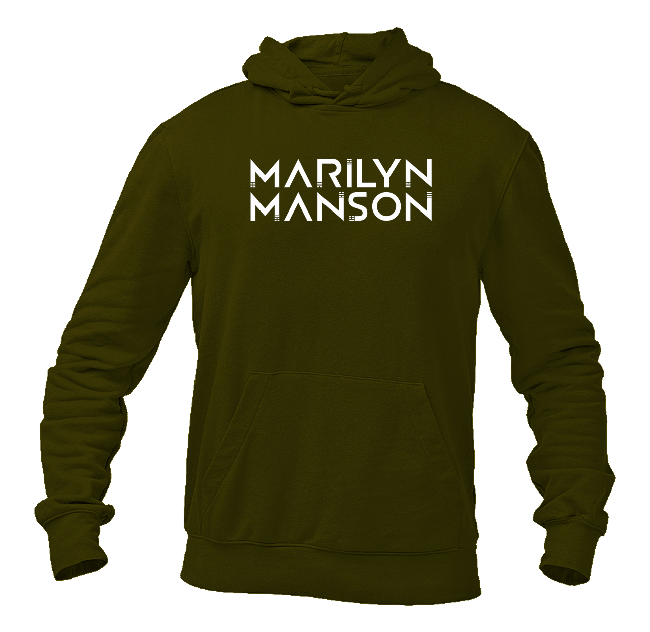 Men's Marilyn Manson Logo Pullover Hoodie