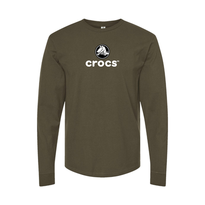 Men's Crocs Logo Long Sleeve T-Shirt