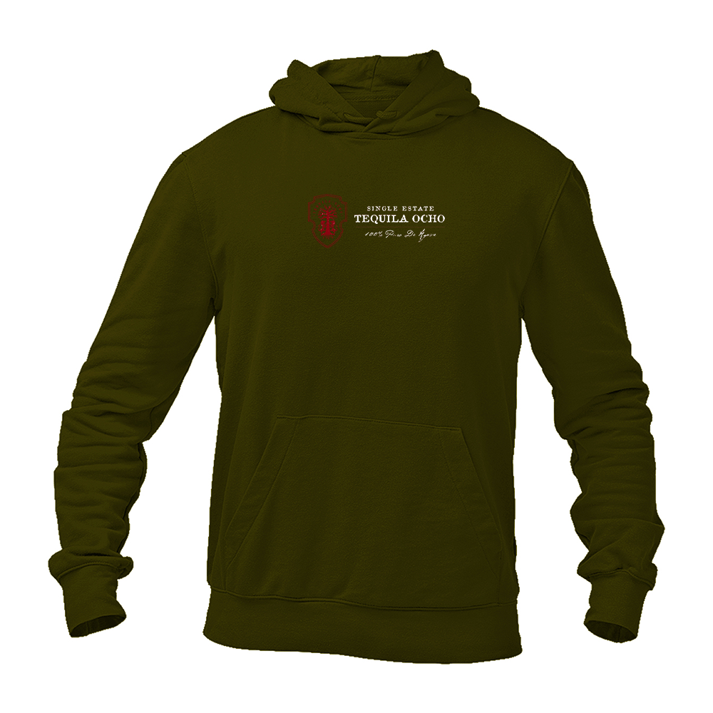 Men's Tequila Ocho Logo Pullover Hoodie