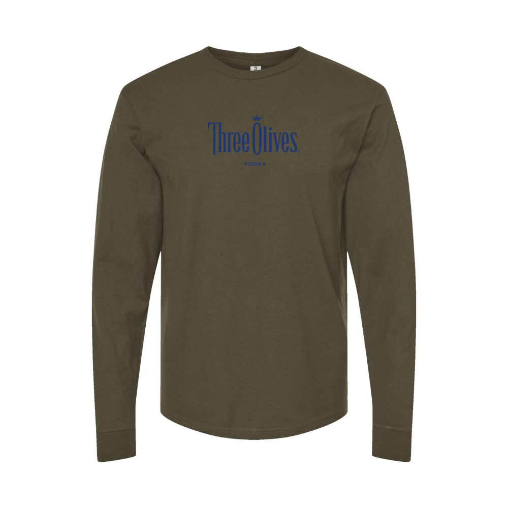 Men's Three Olives Logo Long Sleeve T-Shirt