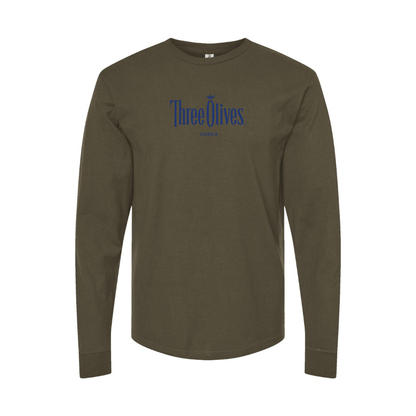 Men's Three Olives Logo Long Sleeve T-Shirt