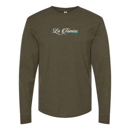 Men's La Tamise Logo  Cotton Long Sleeve T-Shirt