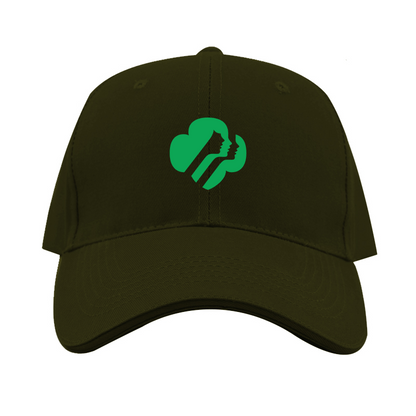 Girl Scouts Logo  Dad Baseball Cap Hat