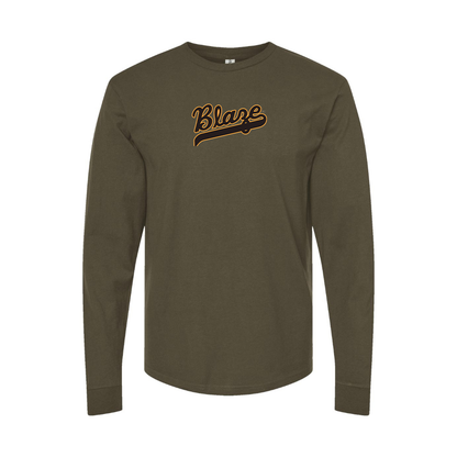 Men's Bakersfield Blaze Logo Long Sleeve T-Shirt