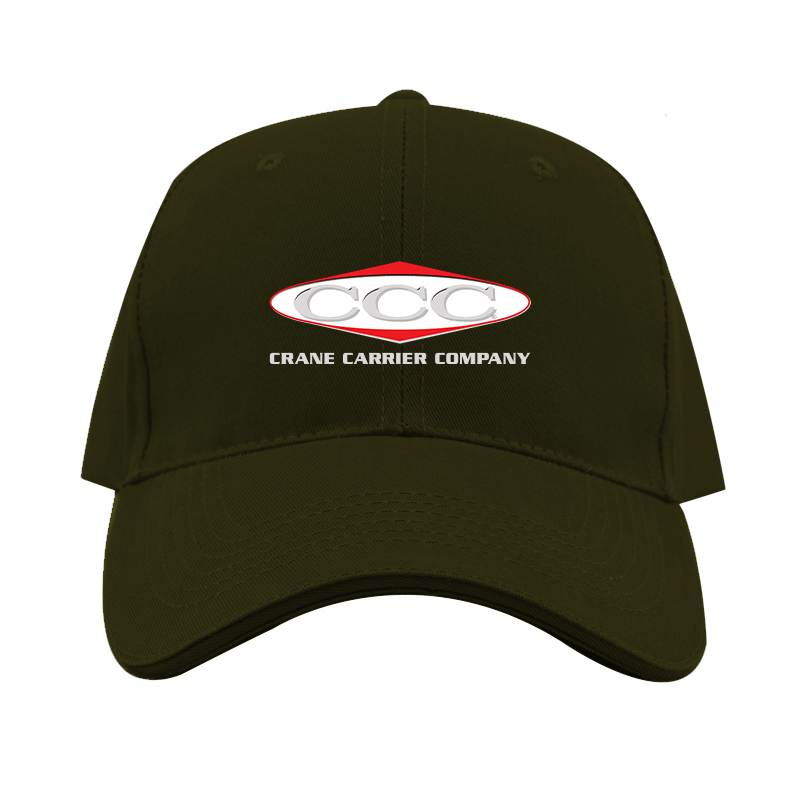 Crane Carrier Company Logo  Dad Baseball Cap Hat