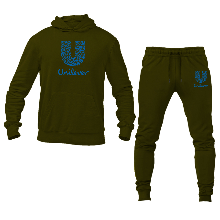 Men's Unilever Logo Hoodie Joggers Set