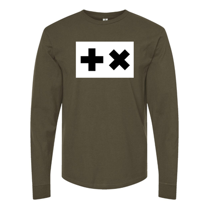 Men's Martin Garrix Logo Cotton Long Sleeve T-Shirt