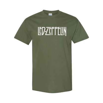 Men's Led Zeppelin Logo Cotton T-Shirt