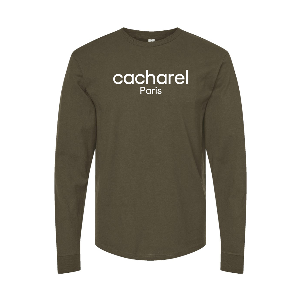 Men's Cacharel Logo Long Sleeve T-Shirt