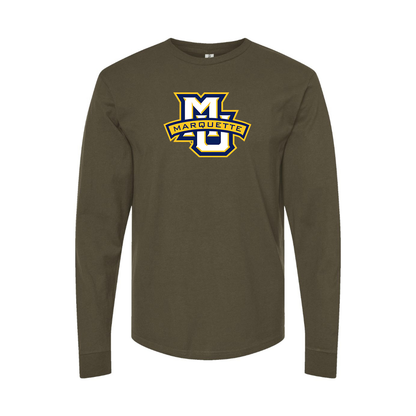 Men's Marquette Golden Eagles Logo Long Sleeve T-Shirt