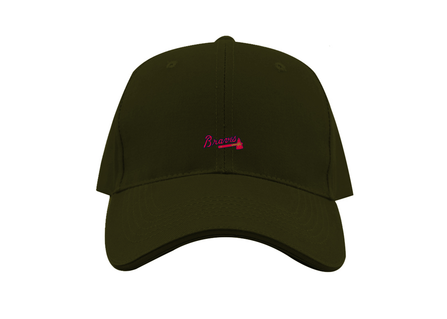 Atlanta Braves Logo Dad Baseball Cap Hat