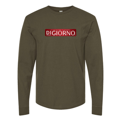 Men's DiGiorno Logo Cotton Long Sleeve T-Shirt
