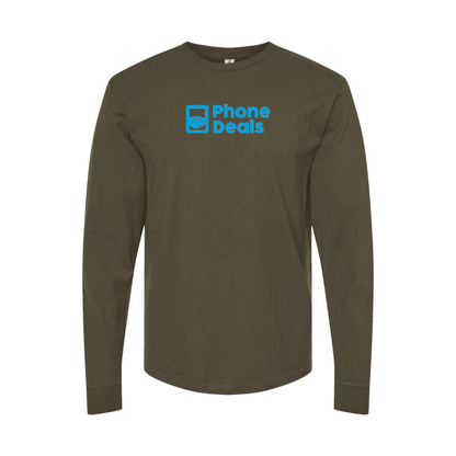 Men's MrPhoneDeals Logo Long Sleeve T-Shirt