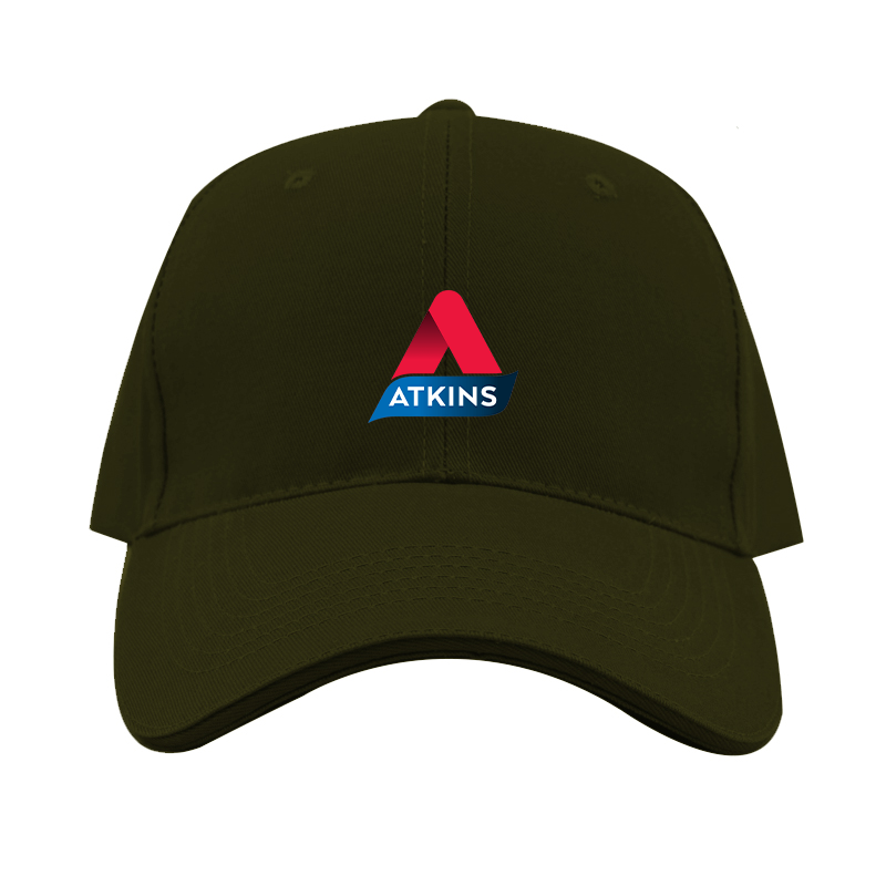 Atkins Logo  Dad Baseball Cap Hat