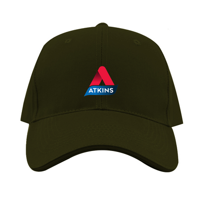 Atkins Logo  Dad Baseball Cap Hat