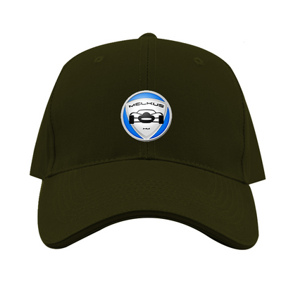 Melkus Logo  Dad Baseball Cap Hat