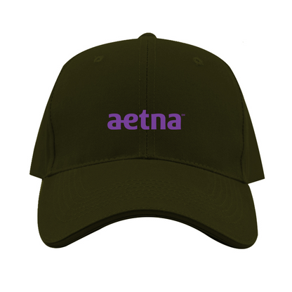 Aetna Logo  Dad Baseball Cap Hat