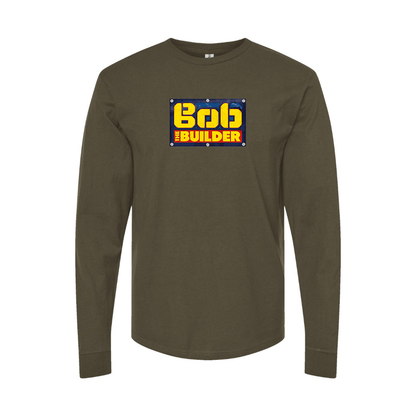 Men's Bob the Builder Logo Long Sleeve T-Shirt