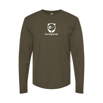 Men's Bored Panda Logo Long Sleeve T-Shirt
