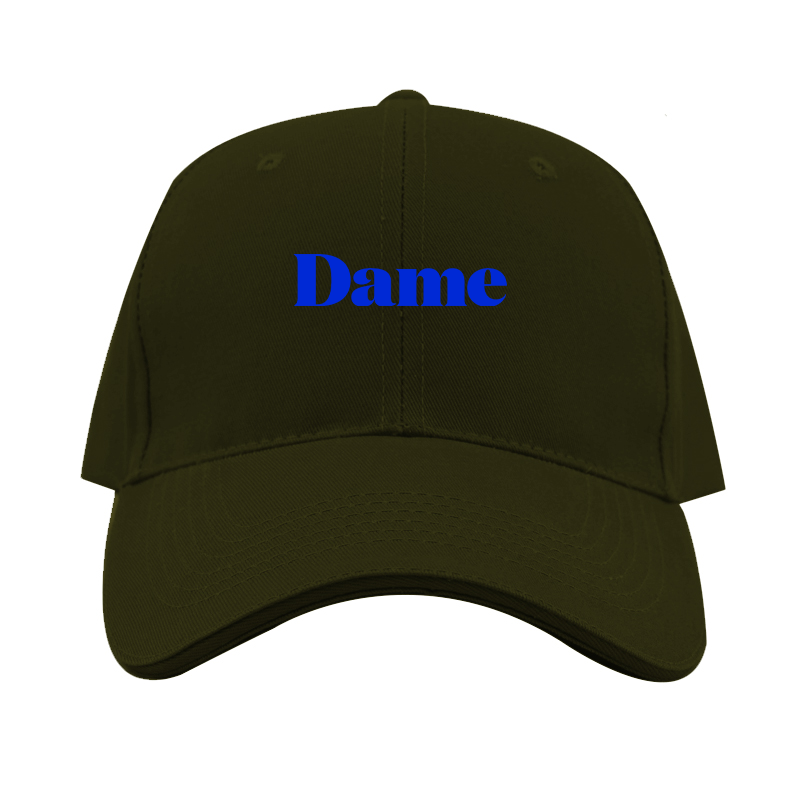 Dame Products Logo  Dad Baseball Cap Hat