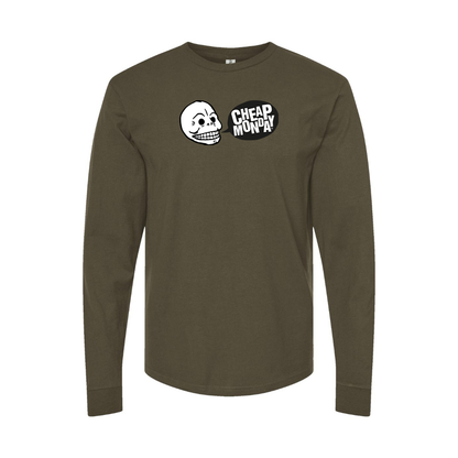 Men's Cheap Monday Logo Long Sleeve T-Shirt