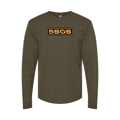 Men's 5sos Logo Long Sleeve T-Shirt