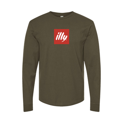 Men's Illy Logo Long Sleeve T-Shirt