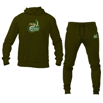 Men's Charlotte 49ers Hoodie Joggers Set