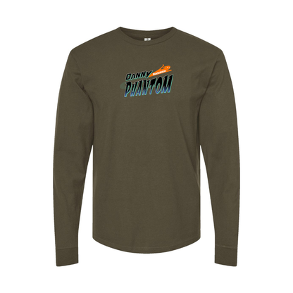 Men's Danny Phantom Logo Long Sleeve T-Shirt