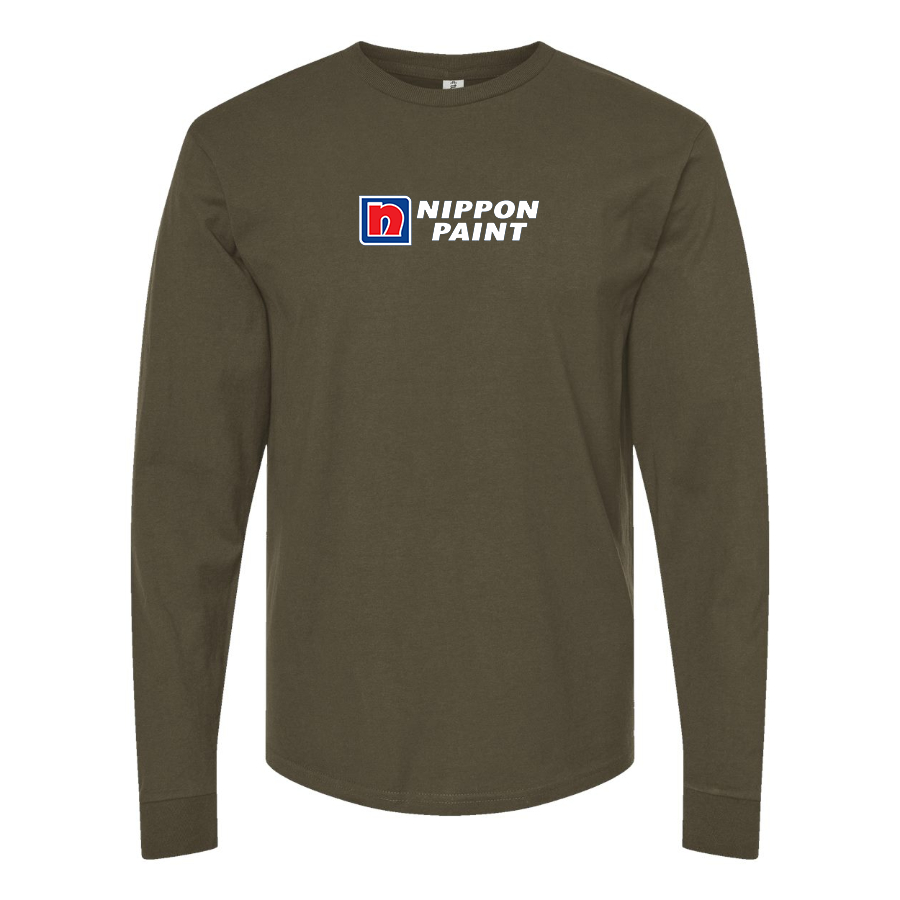 Men's Nippon Paint Logo  Cotton Long Sleeve T-Shirt