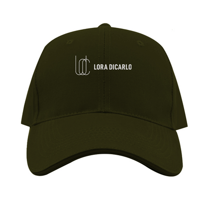 Lora Dicarlo  Logo Dad Baseball Cap Hat
