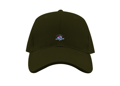Binghamton Rumble Ponies Logo Dad Baseball Cap Hat