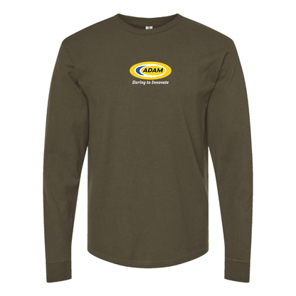 Men's Adam Motors  Logo Cotton Long Sleeve T-Shirt