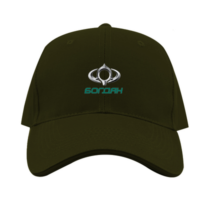 Bogdan Motors Logo  Dad Baseball Cap Hat