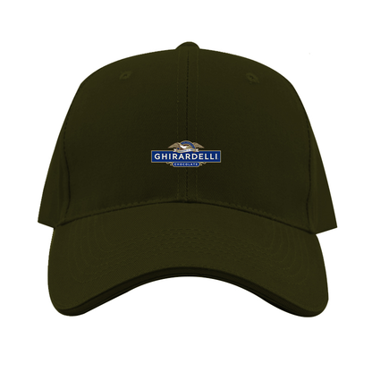 Ghirardell Logo  Dad Baseball Cap Hat