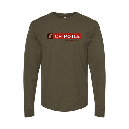 Men's Chipotle Logo Long Sleeve T-Shirt